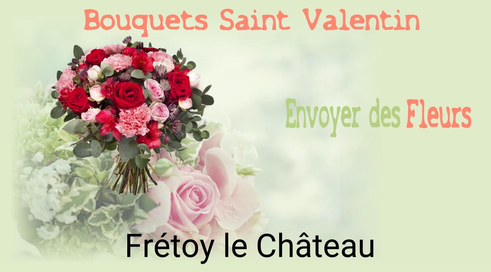 Roses de Saint-Valentin livrées à Frétoy-le-Château